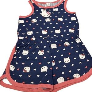 Hello Kitty Sleepwear, Size XL, color Blue.